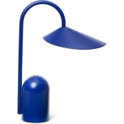 Ferm Living - Arum Portable Tischleuchte Hellblau