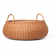 Ferm Living - Braided Korb niedrig 