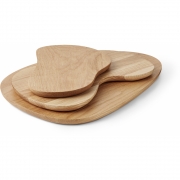 Ferm Living - Cairn Schneidebretter (3er Set) Eiche