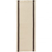 Ferm Living - Calm Kelim Läufer Off-White/Coffee
