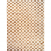 Ferm Living - Check Teppich 200x300 cm / Off-White/Natur