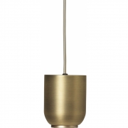Ferm Living - Collect Pendelleuchte Bell Messing