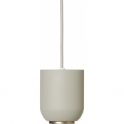 Ferm Living - Collect Pendelleuchte Bell Hellgrau