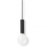 Ferm Living - Collect Pendelleuchte hoch Schwarz