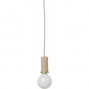 Ferm Living - Collect Pendelleuchte niedrig Cashmere