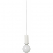 Ferm Living - Collect Pendelleuchte niedrig Weiß