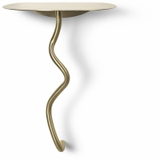 Ferm Living - Curvature Wandtisch Messing
