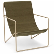 Ferm Living - Desert Lounge Sessel Cashmere / Olive