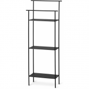Ferm Living - Dora Regaleinheit Schwarz