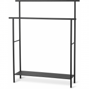 Ferm Living - Dora Handtuchhalter Schwarz