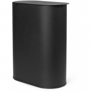 Ferm Living - Enkel Abfalleimer M Schwarz