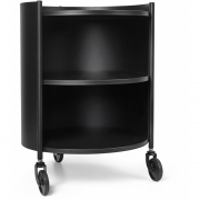 Ferm Living - Eve Storage Trolley Schwarz