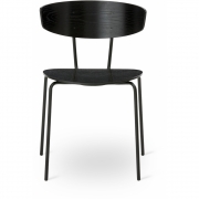 Ferm Living - Herman Dining Stuhl Schwarz