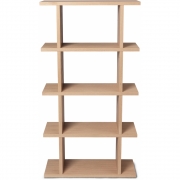 Ferm Living - Kona Bücherregal natur 1x4