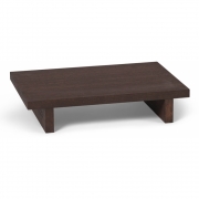 Ferm Living - Kona Beistelltisch Dunkel gebeizt