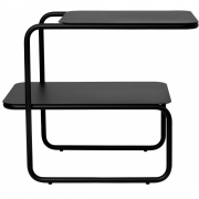 Ferm Living - Level Beistelltisch Schwarz