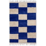 Ferm Living - Mara Teppich Blau 120x180 cm