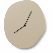Ferm Living - Melt Wanduhr Cashmere