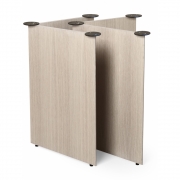 Ferm Living - Mingle Tischbeine Holz Eiche Natur