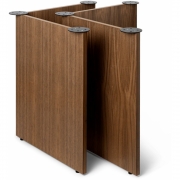 Ferm Living - Mingle Tischbeine Holz Walnuss