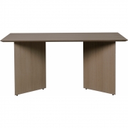 Ferm Living - Mingle Tischplatte 210 cm Eiche dunkel gebeizt