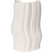 Ferm Living - Moire Vase Off-White 