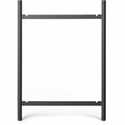 Ferm Living - Punctual Regalsystem Leiter 2 Anthrazit