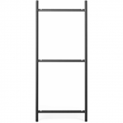 Ferm Living - Punctual Regalsystem Leiter 3 Anthrazit