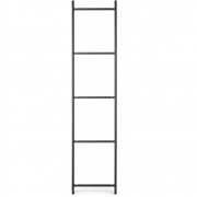 Ferm Living - Punctual Regalsystem Leiter 5 Anthrazit