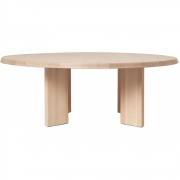 Ferm Living - Tarn Couchtisch Buche weiß geölt