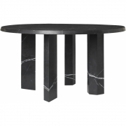 Ferm Living - Taula Couchtisch Schwarz