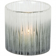 Lambert - Greco Windlicht Aschgrau 