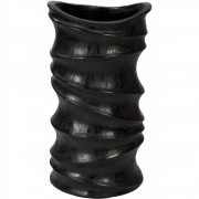 Lambert - Sealine Gefäß Kohle H 56 cm