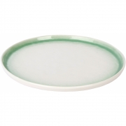 Lambert - Piana Teller (4er Set) Weiß/Salbei