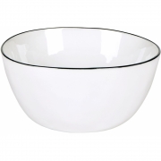 Lambert - Piana Schüssel S (4er Set) Weiß/Basalt