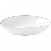 Lambert - Piana Schüssel L Weiß/Rot