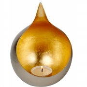 Lambert - Caldera Windlicht Vernickelt 