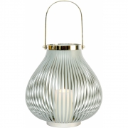 Lambert - Helen Laterne Salbei Bauchig L 