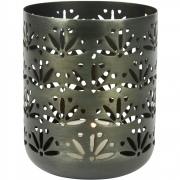 Lambert - Varosi Windlicht Eisen Patiniert Anthrazit 