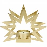 Lambert - Felis Teelichthalter Matt Gold 