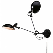 Lambert - Switch On Wandleuchte 2-Armig 