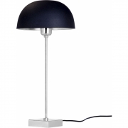 Lambert - Chelsea Tischleuchte Schwarz/Matt Nickel 