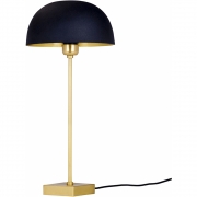 Lambert - Chelsea Tischleuchte Schwarz/Gold 