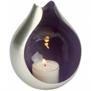 Lambert - Calea Windlicht Nickel Violett