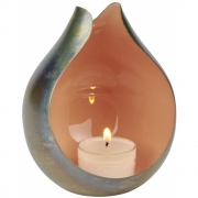 Lambert - Calea Windlicht Bronze-Silber Nektar