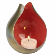 Lambert - Calea Windlicht Bronze-Silber 