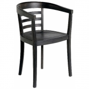 Lambert - Julius Stuhl schwarz gebeizt 