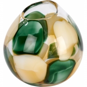 Lambert - Bagodar Vase grün/beige S 