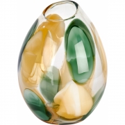 Lambert - Bagodar Vase grün/beige L 