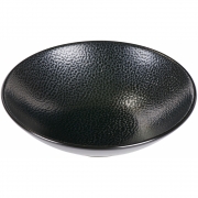 Lambert - Kaori Schale Krakelee-Optik Ø14 cm schwarz metallic 